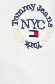 Кофта Tommy Jeans жіноча колір білий з аплікацією (2454590)