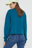 Кофта Tommy Jeans жіноча колір бірюзовий з принтом (2596563)