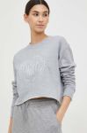 Кофта Dkny жіноча колір сірий з аплікацією