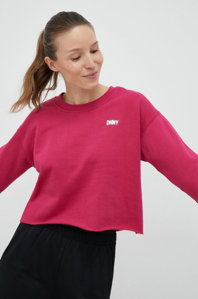 Кофта Dkny жіноча колір чорний однотонна (2687597)