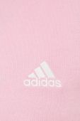 Кофта adidas жіноча колір рожевий з аплікацією (2494736)