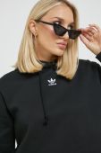 Кофта adidas Originals жіноча колір чорний однотонна (2509090)