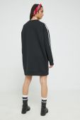 Бавовняна сукня adidas Originals жіноча колір чорний HM4688-BLACK
