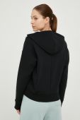 Кофта Reebok жіноча колір чорний однотонна (2528415)