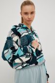 Кофта Reebok Classic жіноча колір бірюзовий візерунок
