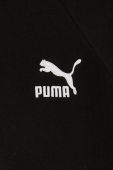 Кофта Puma Iconic T7 жіноча колір чорний з аплікацією 530078-01
