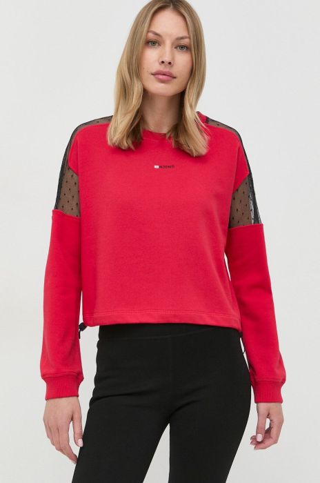 Кофта Red Valentino жіноча колір червоний з принтом