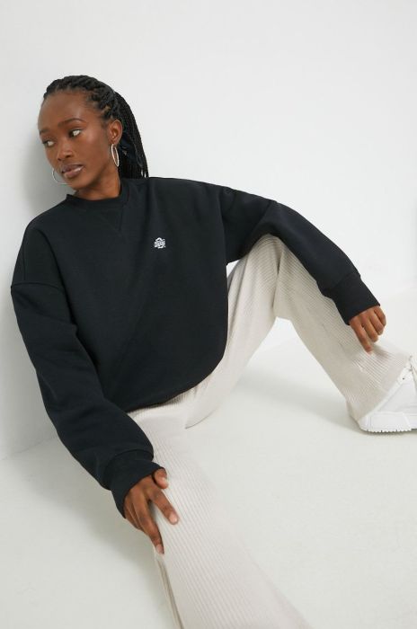 Кофта Dickies жіноча колір чорний з аплікацією (2564338)