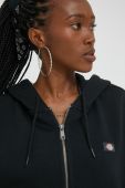 Кофта Dickies жіноча колір чорний з аплікацією (2564361)