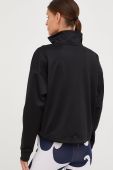 Тренувальна кофта adidas Performance жіноча колір чорний однотонна (2708689)
