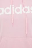 Кофта adidas жіноча колір рожевий з принтом (2528438)