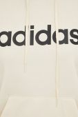 Кофта adidas жіноча колір бежевий з принтом