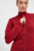 Кофта Guess жіноча колір червоний однотонна (3337688)