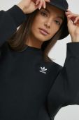 Кофта adidas Originals Always Original жіноча колір чорний з аплікацією