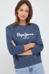 Кофта Pepe Jeans жіноча  з аплікацією колір блакитний (2517640)
