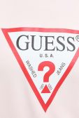Кофта Guess жіноча колір рожевий з принтом (3030239)