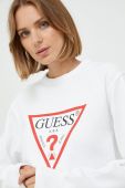 Кофта Guess жіноча колір білий з принтом (2538142)