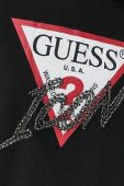 Кофта Guess жіноча колір чорний з аплікацією (2693873)