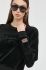Кофта Guess жіноча колір чорний з аплікацією (2687677)