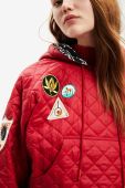 Кофта Desigual жіноча колір червоний з аплікацією