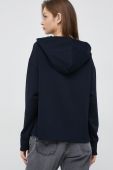 Кофта Tommy Hilfiger жіноча колір синій з капюшоном з аплікацією (2792238)