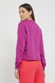 Кофта Fila жіноча колір фіолетовий з аплікацією