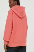 Кофта Champion жіноча колір помаранчевий з капюшоном однотонна (2840017)
