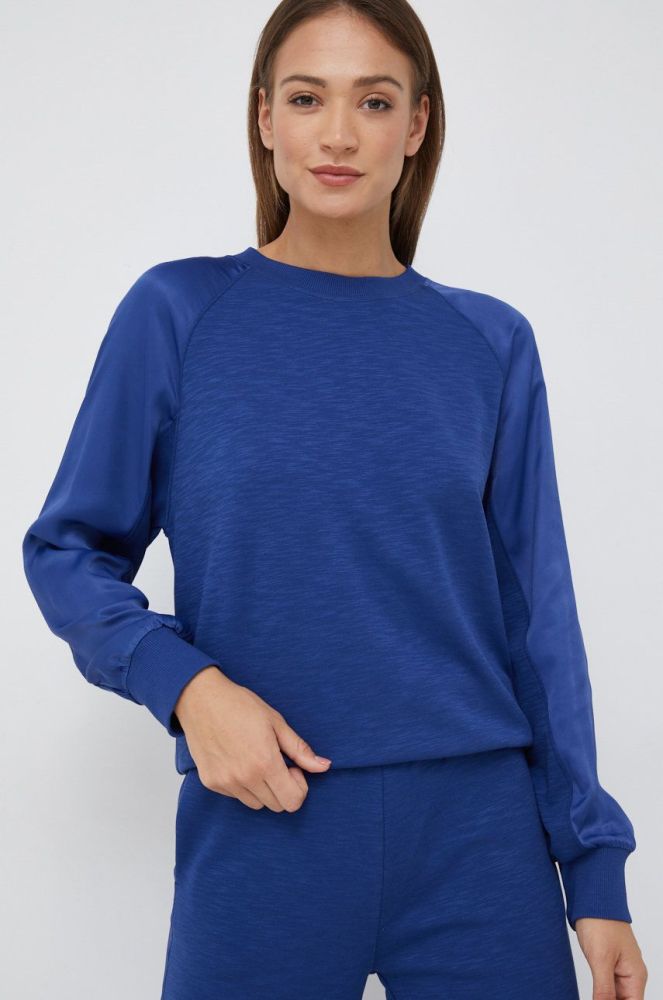 Кофта United Colors of Benetton жіноча колір синій однотонна