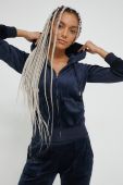 Кофта Juicy Couture жіноча колір синій однотонна