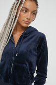 Кофта Juicy Couture жіноча колір синій однотонна