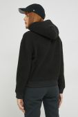 Кофта Tommy Jeans жіноча колір чорний з капюшоном однотонна (2820455)
