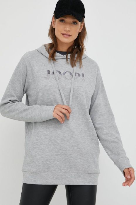 Кофта Joop! жіноча колір сірий з аплікацією