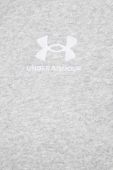 Кофта Under Armour жіноча колір сірий з капюшоном однотонна 1373033-690