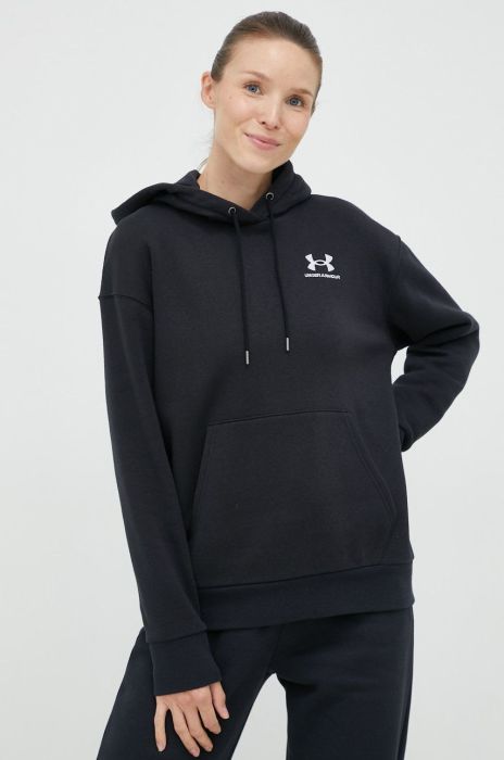 Кофта Under Armour жіноча колір чорний однотонна 1373033-690