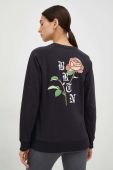 Кофта Burton жіноча колір чорний з принтом