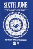 Кофта Sixth June жіноча з капюшоном з принтом колір блакитний
