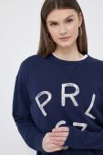 Кофта Polo Ralph Lauren жіноча колір синій з принтом (3166061)