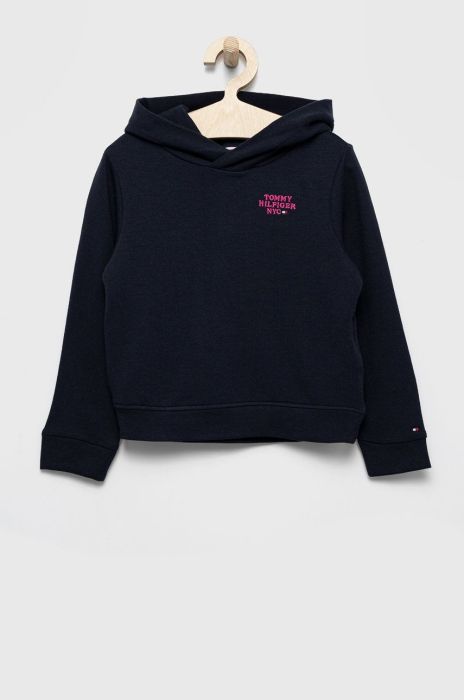 Дитяча кофта Tommy Hilfiger колір синій з аплікацією (2473203)