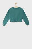 Дитяча кофта United Colors of Benetton колір зелений однотонна (2710935)