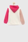 Дитяча кофта United Colors of Benetton з капюшоном з аплікацією колір барвистий (2823765)