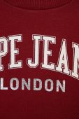 Дитяча кофта Pepe Jeans колір червоний з принтом (2705730)