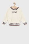 Дитяча кофта Pepe Jeans Emily колір бежевий з аплікацією