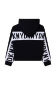 Дитяча кофта Dkny колір чорний візерунок (2697242)