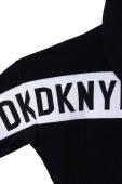 Дитяча кофта Dkny колір чорний візерунок (2697242)