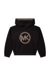 Дитяча кофта Michael Kors колір чорний з аплікацією (2611752)