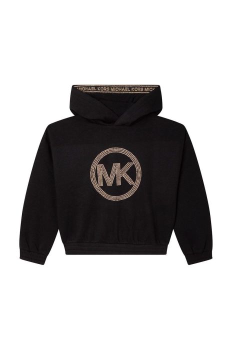 Дитяча кофта Michael Kors колір чорний з аплікацією (2611752)