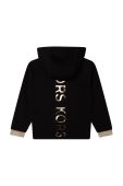 Дитяча кофта Michael Kors колір чорний з принтом (2611803)