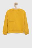Дитяча кофта Roxy колір жовтий з принтом