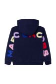 Дитяча бавовняна кофта Marc Jacobs колір синій з аплікацією (2616387)