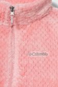Дитяча кофта Columbia колір рожевий однотонна (3484896)